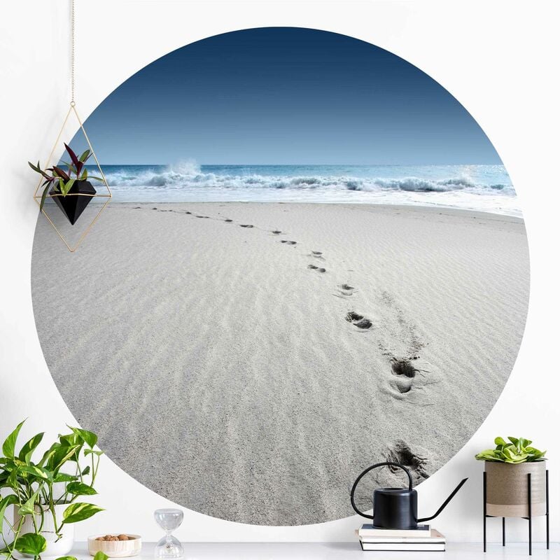Papel pintado redondo autoadhesivo - Traces In The Sand Dimensión LxA: 122cm x 122cm
Papel pintado redondo autoadhesivo - Traces In The Sand Dimensión LxA: 122cm x 122cm