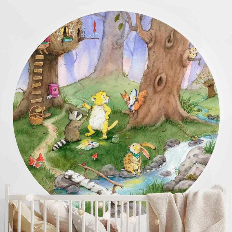 Papel pintado redondo autoadhesivo - Little Tiger - Without Stripes Dimensión LxA: 244cm x 244cm
Papel pintado redondo autoadhesivo - Little Tiger - Without Stripes Dimensión LxA: 244cm x 244cm