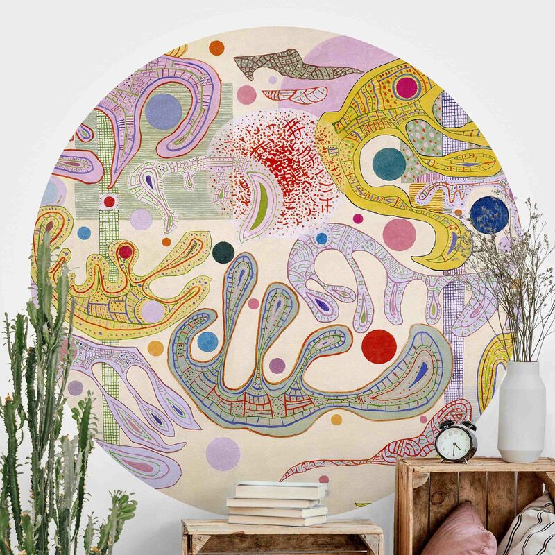 Papel pintado redondo autoadhesivo - Wassily Kandinsky - Capricious Forms Dimensión LxA: 122cm x 122cm
Papel pintado redondo autoadhesivo - Wassily Kandinsky - Capricious Forms Dimensión LxA: 122cm x 122cm