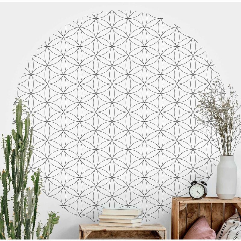 Papel pintado redondo autoadhesivo - Flower Of Life Pattern Dimensión LxA: 244cm x 244cm
Papel pintado redondo autoadhesivo - Flower Of Life Pattern Dimensión LxA: 244cm x 244cm