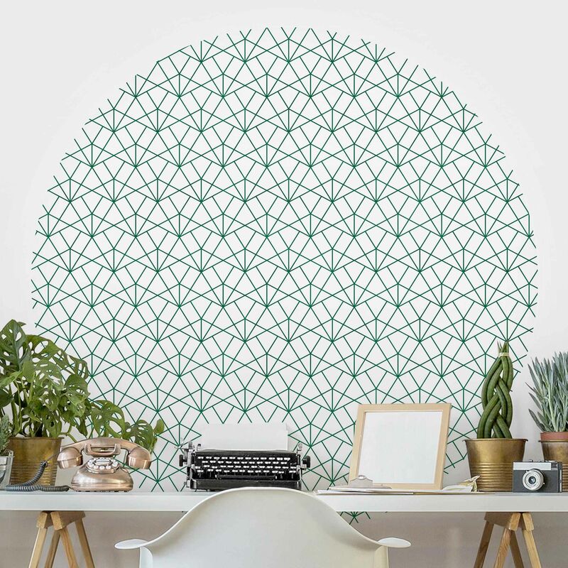 Papel pintado redondo autoadhesivo - Emerald Art Deco Pattern XXL Dimensión LxA: 150cm x 150cm
Papel pintado redondo autoadhesivo - Emerald Art Deco Pattern XXL Dimensión LxA: 150cm x 150cm