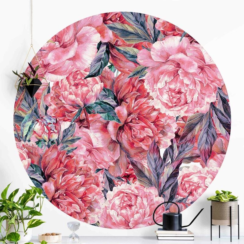 Papel pintado redondo autoadhesivo - Delicate Watercolor Red Peony Pattern Dimensión LxA: 100cm x 100cm
Papel pintado redondo autoadhesivo - Delicate Watercolor Red Peony Pattern Dimensión LxA: 100cm x 100cm
