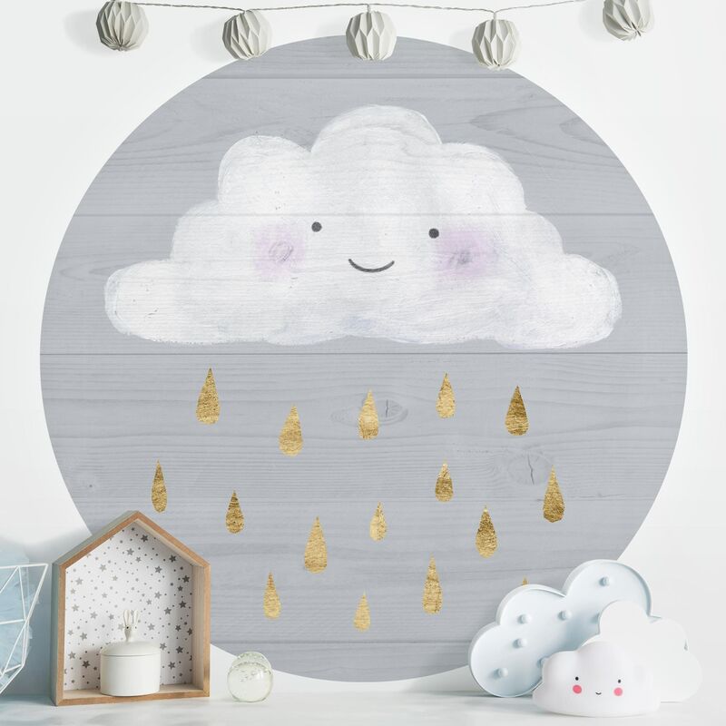 Papel pintado redondo autoadhesivo - Cloud With Golden Raindrops Dimensión LxA: 122cm x 122cm
Papel pintado redondo autoadhesivo - Cloud With Golden Raindrops Dimensión LxA: 122cm x 122cm