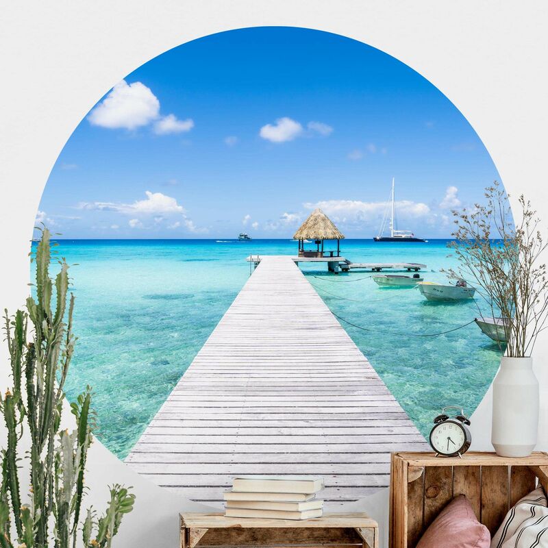 Papel pintado redondo autoadhesivo - Tropical Vacation Dimensión LxA: 175cm x 175cm
Papel pintado redondo autoadhesivo - Tropical Vacation Dimensión LxA: 175cm x 175cm