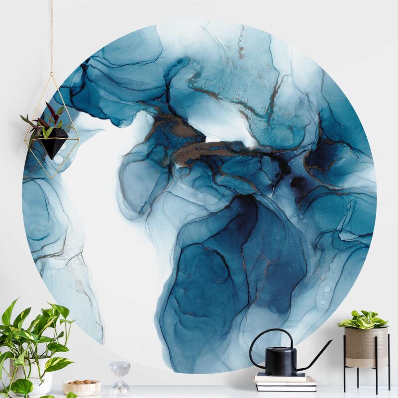 Papel pintado redondo autoadhesivo - Evolution Blue And Gold Dimensión LxA: 122cm x 122cm
Papel pintado redondo autoadhesivo - Evolution Blue And Gold Dimensión LxA: 122cm x 122cm
