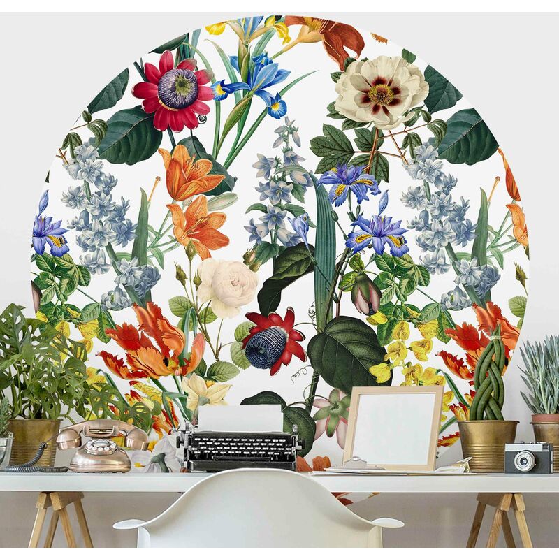 Papel pintado redondo autoadhesivo - Colourful Magnificent Flowers Dimensión LxA: 50cm x 50cm
Papel pintado redondo autoadhesivo - Colourful Magnificent Flowers Dimensión LxA: 50cm x 50cm