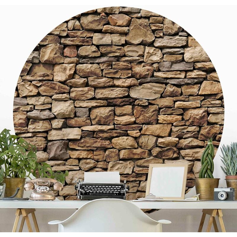 Papel pintado redondo autoadhesivo - American Stone Wall Dimensión LxA: 75cm x 75cm
Papel pintado redondo autoadhesivo - American Stone Wall Dimensión LxA: 75cm x 75cm