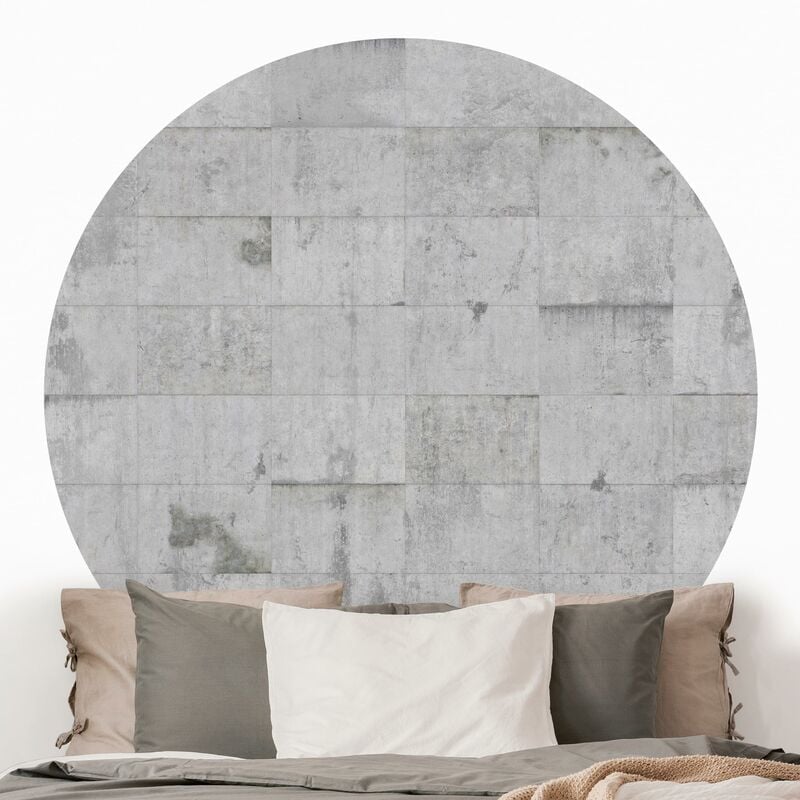 Papel pintado redondo autoadhesivo - Concrete Tile Wallpaper Dimensión LxA: 225cm x 225cm
Papel pintado redondo autoadhesivo - Concrete Tile Wallpaper Dimensión LxA: 225cm x 225cm