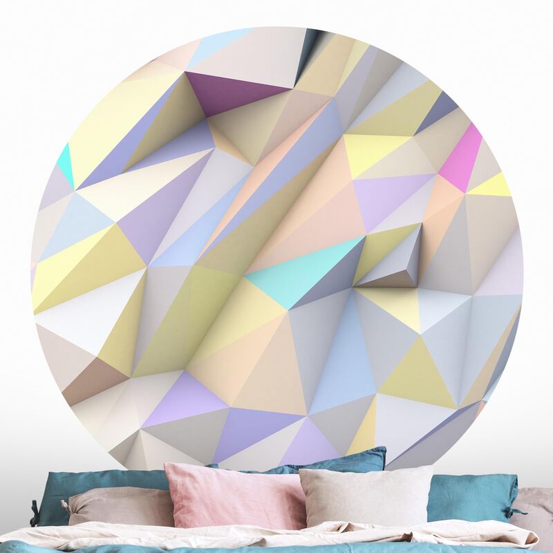 Papel pintado redondo autoadhesivo - Geometric Pattern 3D Effect Dimensión LxA: 244cm x 244cm
Papel pintado redondo autoadhesivo - Geometric Pattern 3D Effect Dimensión LxA: 244cm x 244cm