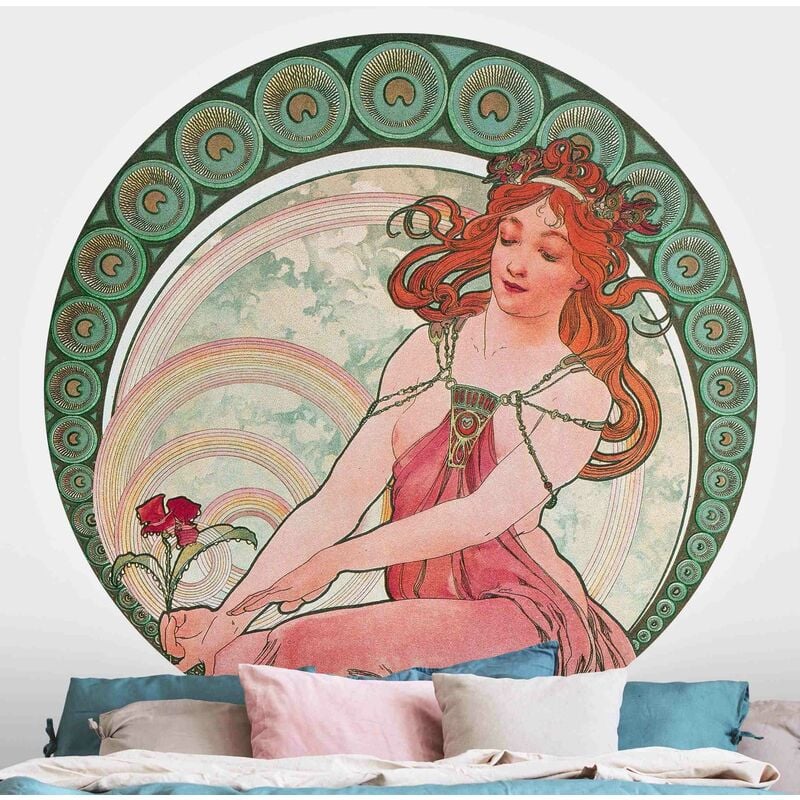Papel pintado redondo autoadhesivo - Alfons Mucha - Four Arts - Painting Dimensión LxA: 50cm x 50cm
Papel pintado redondo autoadhesivo - Alfons Mucha - Four Arts - Painting Dimensión LxA: 50cm x 50cm