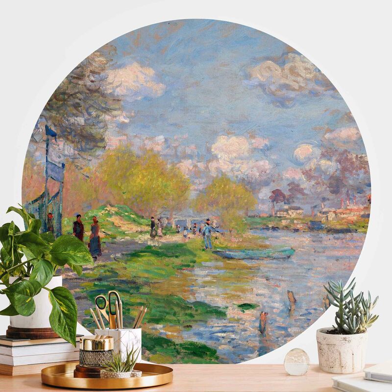 Papel pintado redondo autoadhesivo - Claude Monet - River Seine Dimensión LxA: 244cm x 244cm
Papel pintado redondo autoadhesivo - Claude Monet - River Seine Dimensión LxA: 244cm x 244cm