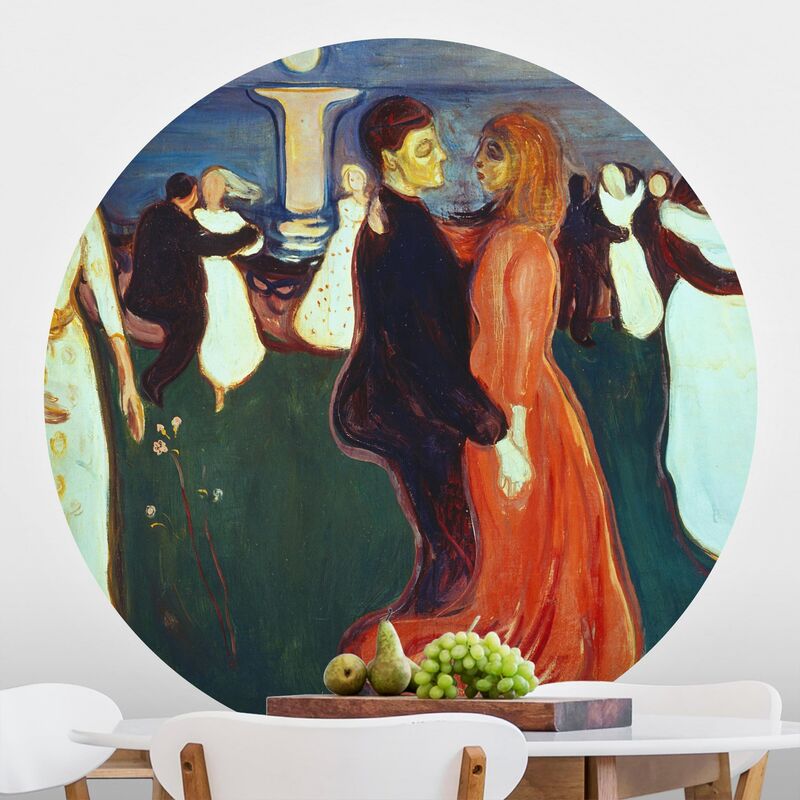 Papel pintado redondo autoadhesivo - Edvard Munch - The Dance Of Life Dimensión LxA: 225cm x 225cm
Papel pintado redondo autoadhesivo - Edvard Munch - The Dance Of Life Dimensión LxA: 225cm x 225cm