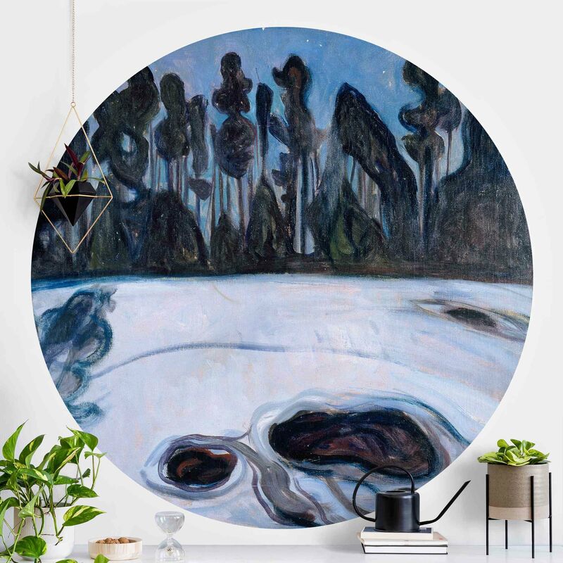 Papel pintado redondo autoadhesivo - Edvard Munch - Starry Night Dimensión LxA: 175cm x 175cm
Papel pintado redondo autoadhesivo - Edvard Munch - Starry Night Dimensión LxA: 175cm x 175cm
