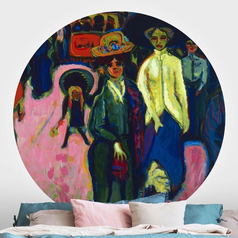 Papel pintado redondo autoadhesivo - Ernst Ludwig Kirchner - Street In Dresden Dimensión LxA: 122cm x 122cm
Papel pintado redondo autoadhesivo - Ernst Ludwig Kirchner - Street In Dresden Dimensión LxA: 122cm x 122cm