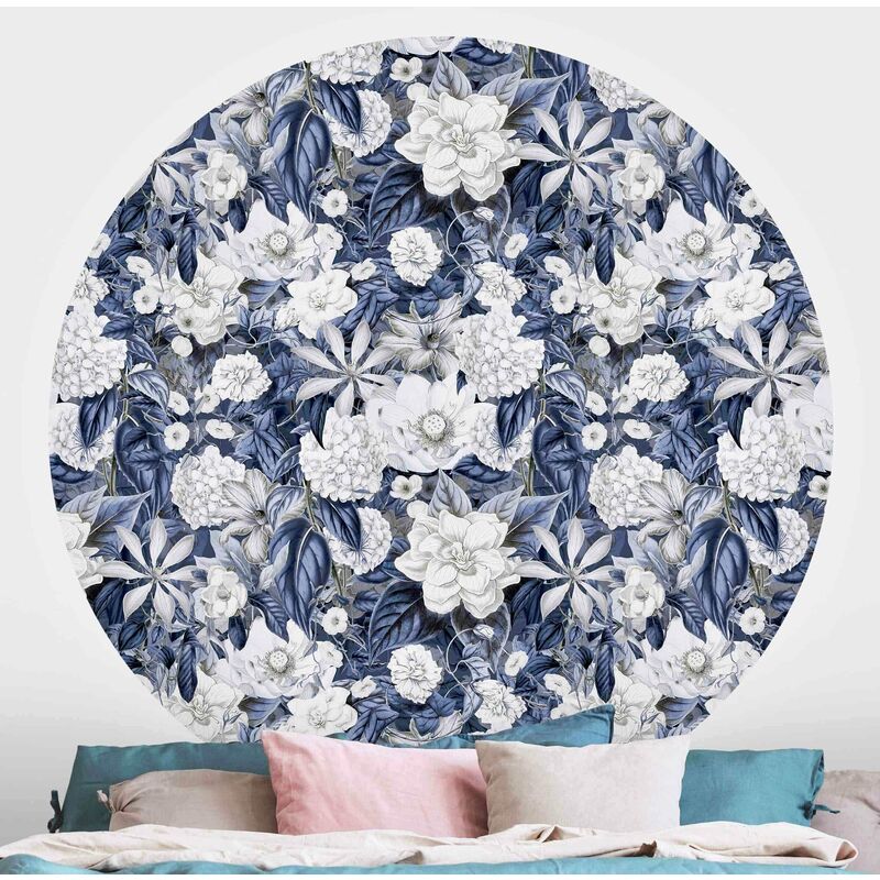 Papel pintado redondo autoadhesivo - White Flowers In Front Of Blue Dimensión LxA: 244cm x 244cm
Papel pintado redondo autoadhesivo - White Flowers In Front Of Blue Dimensión LxA: 244cm x 244cm