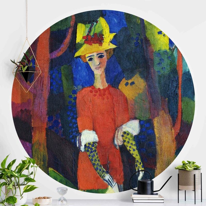 Papel pintado redondo autoadhesivo - August Macke - Woman in Park Dimensión LxA: 200cm x 200cm
Papel pintado redondo autoadhesivo - August Macke - Woman in Park Dimensión LxA: 200cm x 200cm