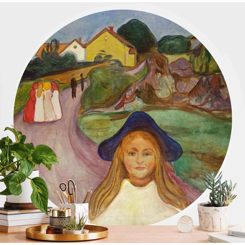 Papel pintado redondo autoadhesivo - Edvard Munch - White Night Dimensión LxA: 244cm x 244cm
Papel pintado redondo autoadhesivo - Edvard Munch - White Night Dimensión LxA: 244cm x 244cm