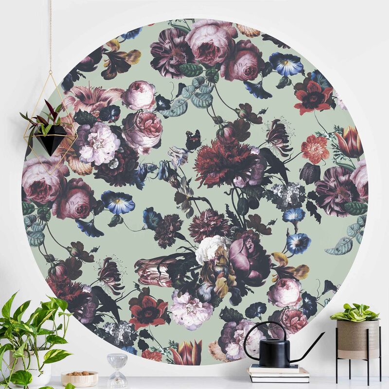 Papel pintado redondo autoadhesivo - Old Masters Flowers With Tulips And Roses On Green Dimensión LxA: 75cm x 75cm
Papel pintado redondo autoadhesivo - Old Masters Flowers With Tulips And Roses On Green Dimensión LxA: 75cm x 75cm