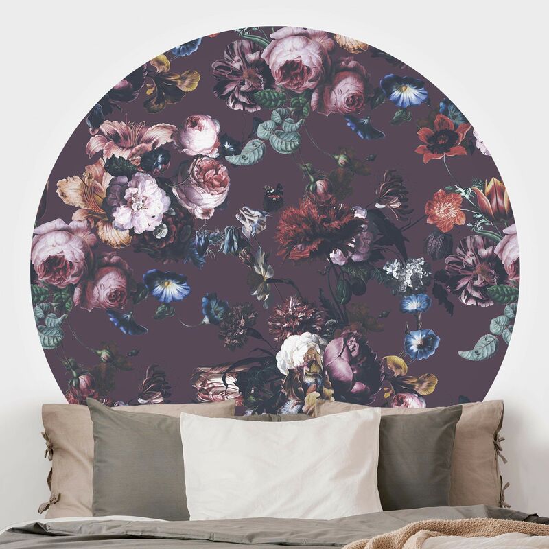 Papel pintado redondo autoadhesivo - Old Masters Flowers With Tulips And Roses On Purple Dimensión LxA: 175cm x 175cm
Papel pintado redondo autoadhesivo - Old Masters Flowers With Tulips And Roses On Purple Dimensión LxA: 175cm x 175cm
