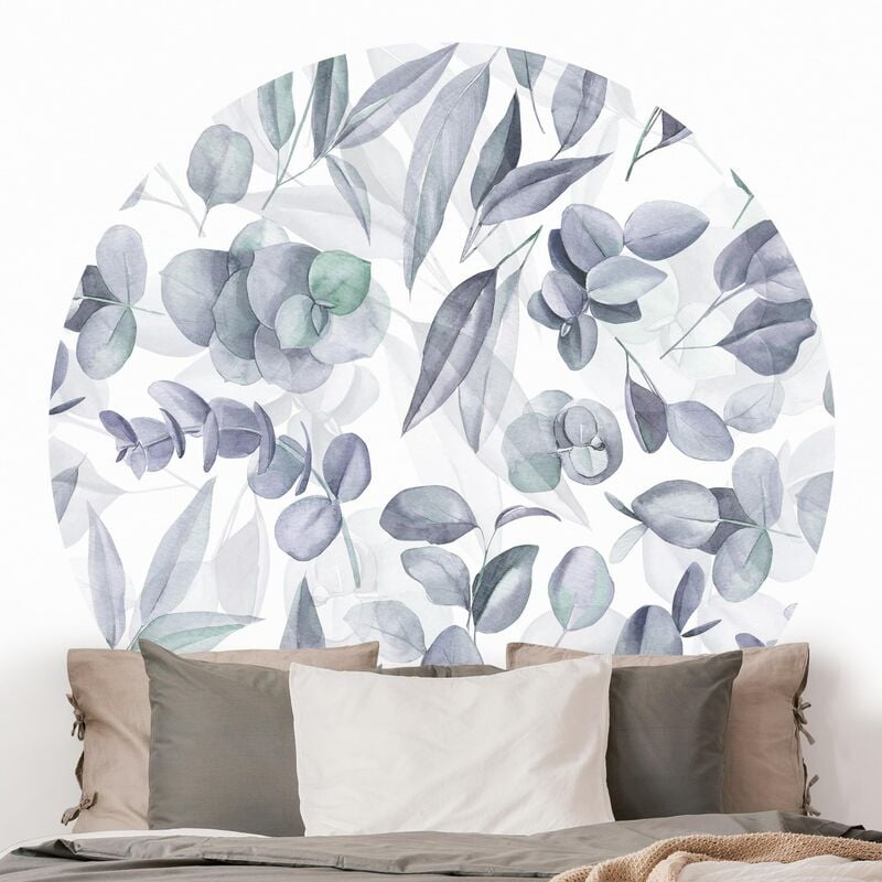 Papel pintado redondo autoadhesivo - Blue Watercolor Eucalyptus Leaves Dimensión LxA: 175cm x 175cm
Papel pintado redondo autoadhesivo - Blue Watercolor Eucalyptus Leaves Dimensión LxA: 175cm x 175cm