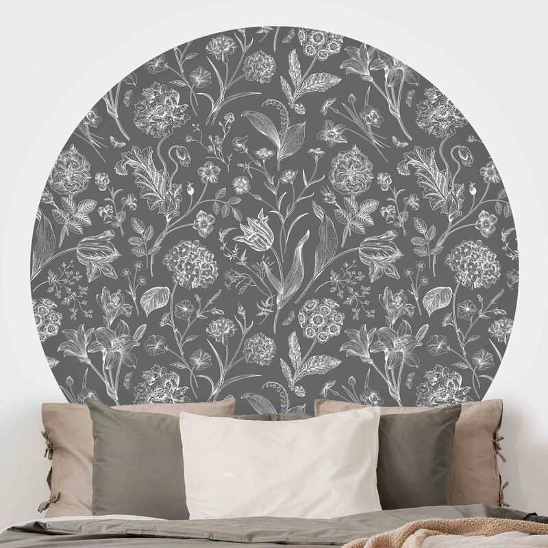 Papel pintado redondo autoadhesivo - Flower Dance On Gray Dimensión LxA: 175cm x 175cm
Papel pintado redondo autoadhesivo - Flower Dance On Gray Dimensión LxA: 175cm x 175cm