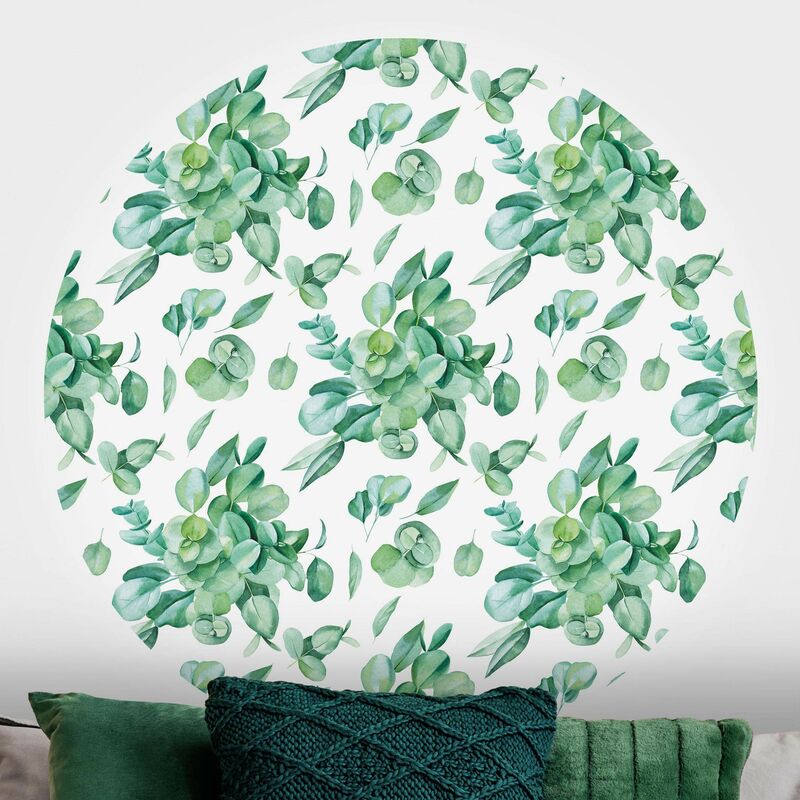 Papel pintado redondo autoadhesivo - Watercolor Eucalyptus Bouquet Pattern Dimensión LxA: 122cm x 122cm
Papel pintado redondo autoadhesivo - Watercolor Eucalyptus Bouquet Pattern Dimensión LxA: 122cm x 122cm
