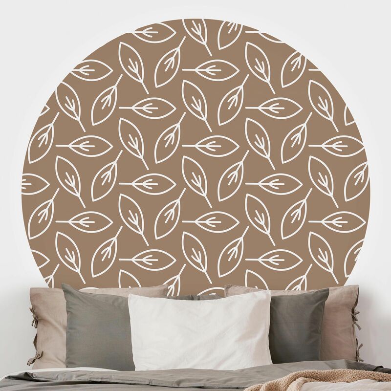 Papel pintado redondo autoadhesivo - Natural Pattern Leaf Lines In Front Of Brown Dimensión LxA: 225cm x 225cm
Papel pintado redondo autoadhesivo - Natural Pattern Leaf Lines In Front Of Brown Dimensión LxA: 225cm x 225cm