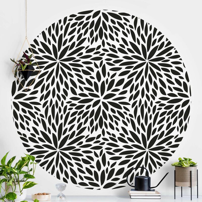 Papel pintado redondo autoadhesivo - Natural Pattern Flowers In Black Dimensión LxA: 50cm x 50cm
Papel pintado redondo autoadhesivo - Natural Pattern Flowers In Black Dimensión LxA: 50cm x 50cm