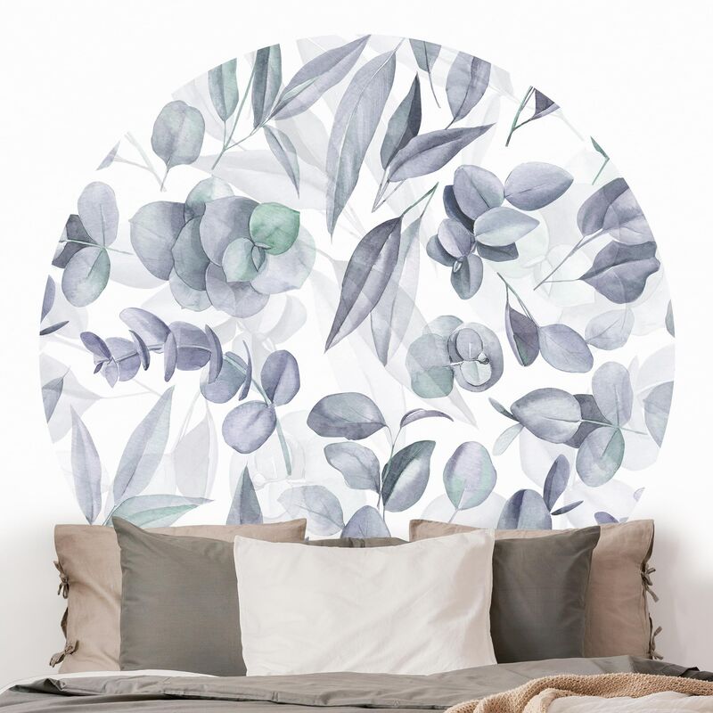 Papel pintado redondo autoadhesivo - Blue Watercolor Eucalyptus Leaves Dimensión LxA: 50cm x 50cm
Papel pintado redondo autoadhesivo - Blue Watercolor Eucalyptus Leaves Dimensión LxA: 50cm x 50cm