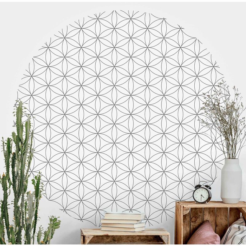 Papel pintado redondo autoadhesivo - Flower Of Life Pattern Dimensión LxA: 175cm x 175cm
Papel pintado redondo autoadhesivo - Flower Of Life Pattern Dimensión LxA: 175cm x 175cm