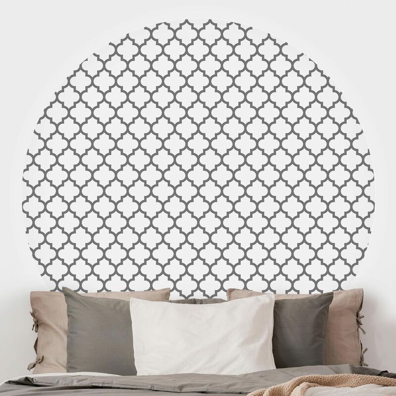Papel pintado redondo autoadhesivo - Moroccan Pattern With Ornaments Gray Dimensión LxA: 150cm x 150cm
Papel pintado redondo autoadhesivo - Moroccan Pattern With Ornaments Gray Dimensión LxA: 150cm x 150cm