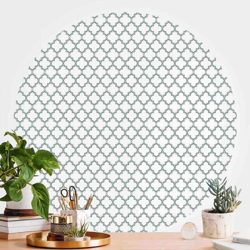 Papel pintado redondo autoadhesivo - Moroccan Ornament Line Pattern Dimensión LxA: 200cm x 200cm
Papel pintado redondo autoadhesivo - Moroccan Ornament Line Pattern Dimensión LxA: 200cm x 200cm
