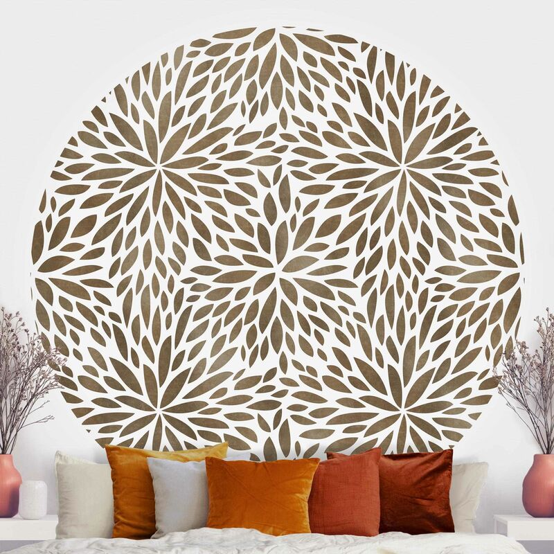 Papel pintado redondo autoadhesivo - Natural Pattern Flowers In Brown Dimensión LxA: 200cm x 200cm
Papel pintado redondo autoadhesivo - Natural Pattern Flowers In Brown Dimensión LxA: 200cm x 200cm