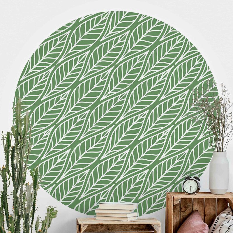 Papel pintado redondo autoadhesivo - Natural Pattern Leaves On Green Dimensión LxA: 200cm x 200cm
Papel pintado redondo autoadhesivo - Natural Pattern Leaves On Green Dimensión LxA: 200cm x 200cm