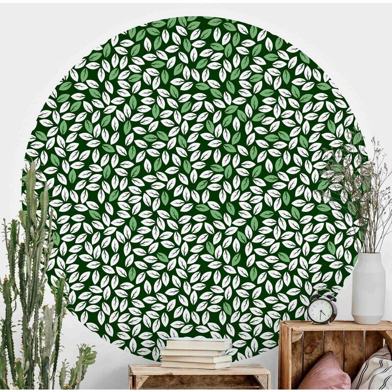 Papel pintado redondo autoadhesivo - Natural Pattern Rain Of Leaves In Green Dimensión LxA: 75cm x 75cm
Papel pintado redondo autoadhesivo - Natural Pattern Rain Of Leaves In Green Dimensión LxA: 75cm x 75cm