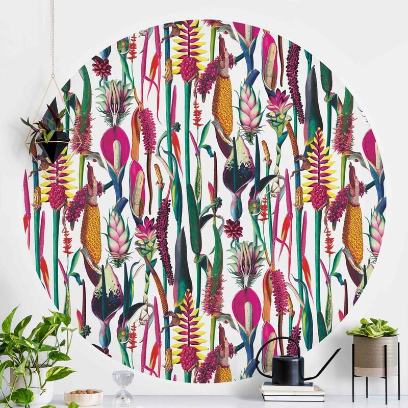 Papel pintado redondo autoadhesivo - Tropical Luxury Pattern XXL Dimensión LxA: 175cm x 175cm
Papel pintado redondo autoadhesivo - Tropical Luxury Pattern XXL Dimensión LxA: 175cm x 175cm