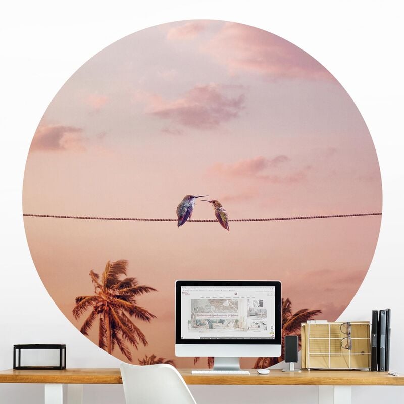 Papel pintado redondo autoadhesivo - Sunset With Hummingbird Dimensión LxA: 100cm x 100cm
Papel pintado redondo autoadhesivo - Sunset With Hummingbird Dimensión LxA: 100cm x 100cm