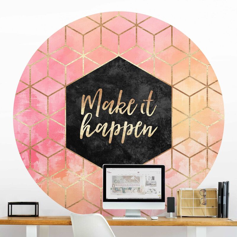 Papel pintado redondo autoadhesivo - Elisabeth Fredriksson - Make It Happen Geometry Pastel Dimensión LxA: 175cm x 175cm
Papel pintado redondo autoadhesivo - Elisabeth Fredriksson - Make It Happen Geometry Pastel Dimensión LxA: 175cm x 175cm