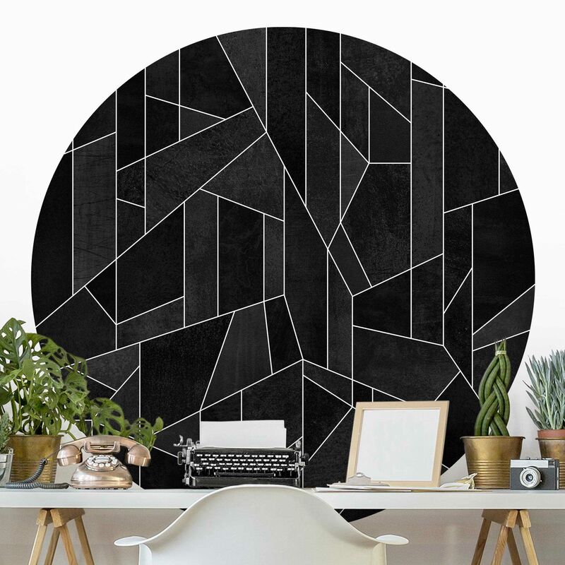 Papel pintado redondo autoadhesivo - Elisabeth Fredriksson - Black And White Geometric Watercolor Dimensión LxA: 75cm x 75cm
Papel pintado redondo autoadhesivo - Elisabeth Fredriksson - Black And White Geometric Watercolor Dimensión LxA: 75cm x 75cm