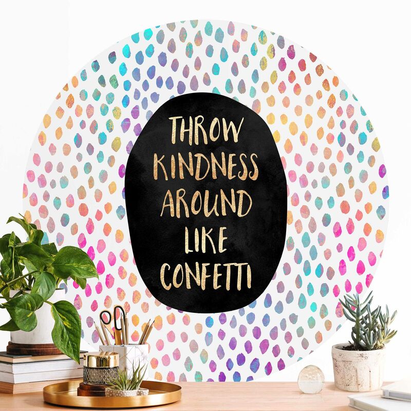Papel pintado redondo autoadhesivo - Elisabeth Fredriksson - Throw Kindness Around Like Confetti Dimensión LxA: 50cm x 50cm
Papel pintado redondo autoadhesivo - Elisabeth Fredriksson - Throw Kindness Around Like Confetti Dimensión LxA: 50cm x 50cm