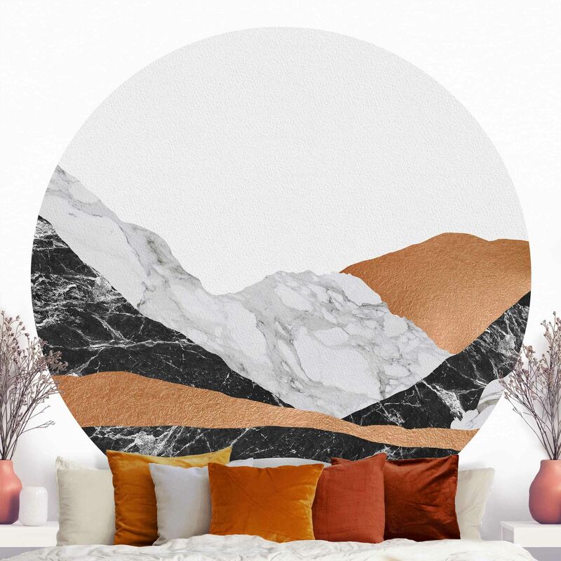 Papel pintado redondo autoadhesivo - Landscape In Marble And Copper Dimensión LxA: 100cm x 100cm
Papel pintado redondo autoadhesivo - Landscape In Marble And Copper Dimensión LxA: 100cm x 100cm