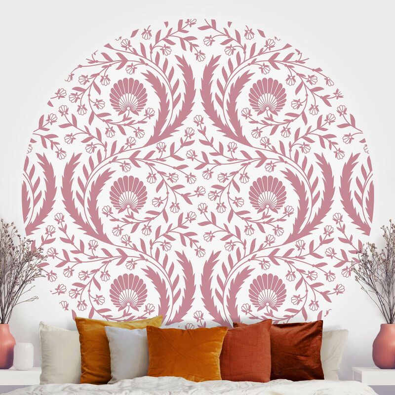 Papel pintado redondo autoadhesivo - Tendrils with Fan Flowers in Antique Pink Dimensión LxA: 244cm x 244cm
Papel pintado redondo autoadhesivo - Tendrils with Fan Flowers in Antique Pink Dimensión LxA: 244cm x 244cm