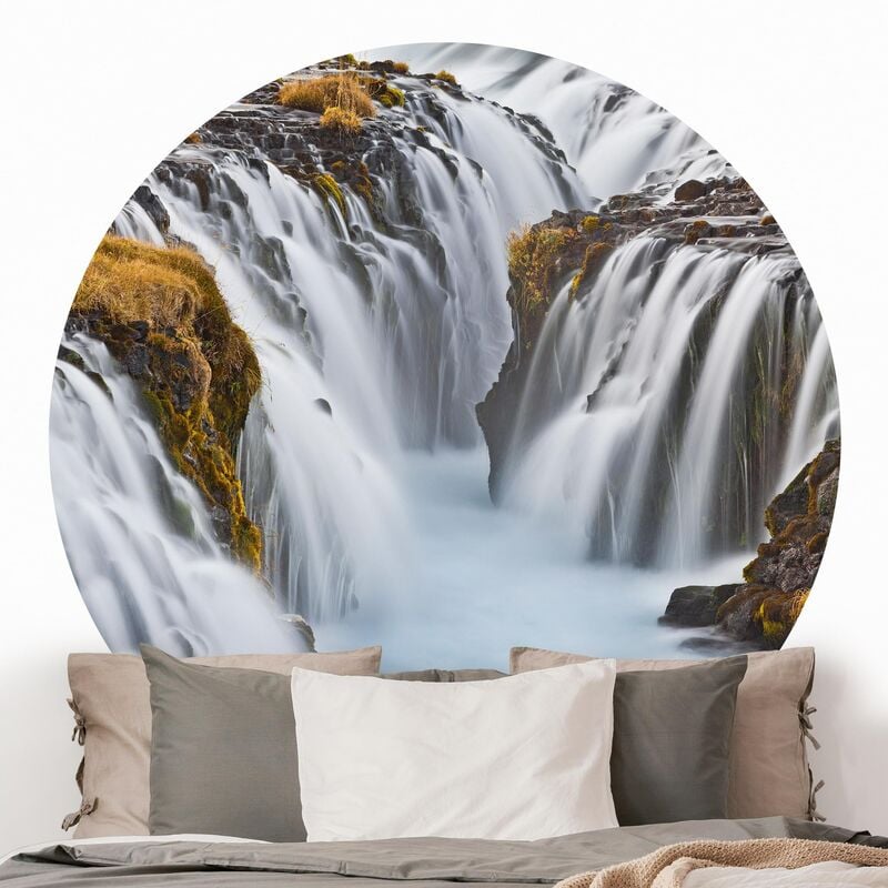 Papel pintado redondo autoadhesivo - Brúarfoss Waterfall In Iceland Dimensión LxA: 122cm x 122cm
Papel pintado redondo autoadhesivo - Brúarfoss Waterfall In Iceland Dimensión LxA: 122cm x 122cm