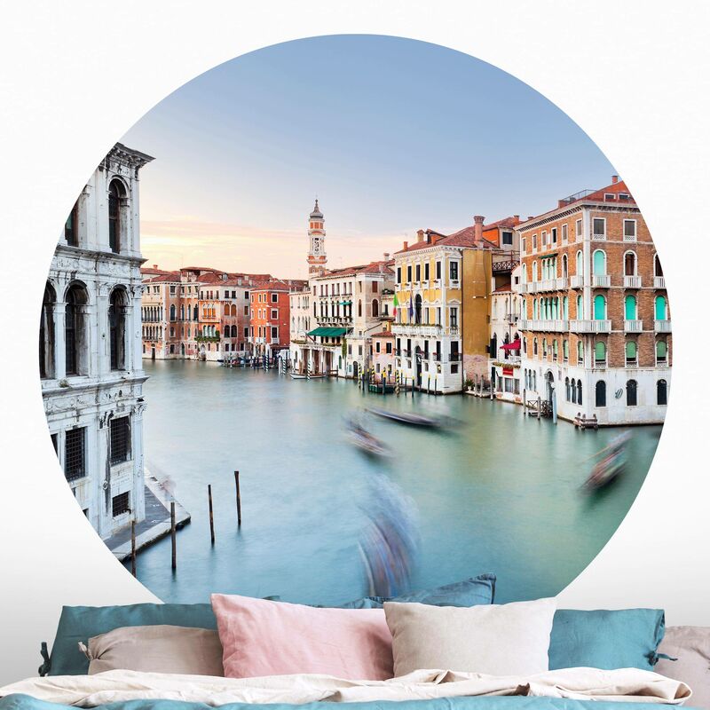 Papel pintado redondo autoadhesivo - Grand Canal View From The Rialto Bridge Venice Dimensión LxA: 75cm x 75cm
Papel pintado redondo autoadhesivo - Grand Canal View From The Rialto Bridge Venice Dimensión LxA: 75cm x 75cm