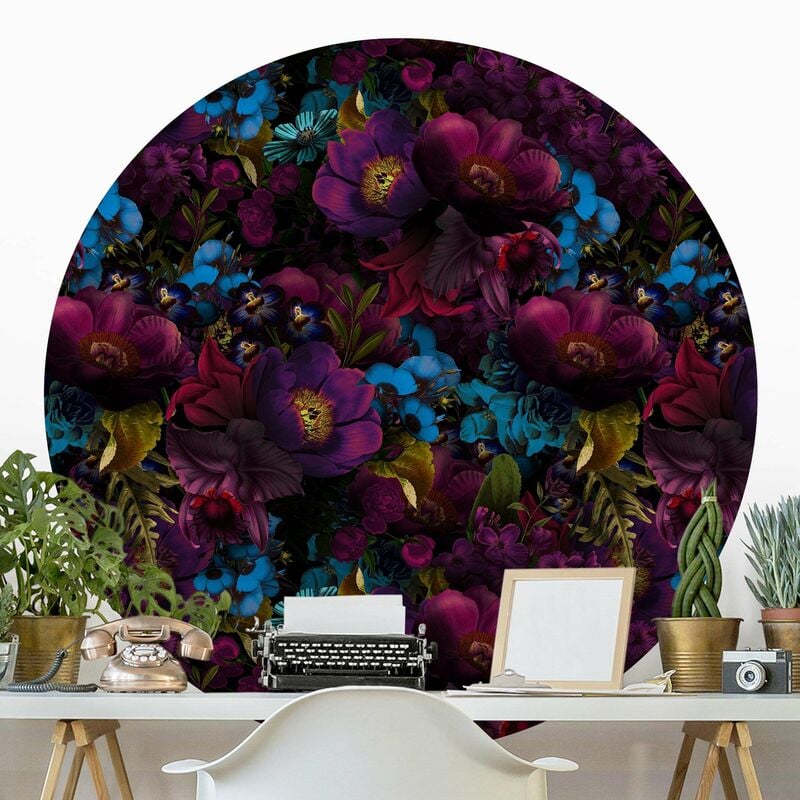 Papel pintado redondo autoadhesivo - Purple Blossoms With Blue Flowers Dimensión LxA: 225cm x 225cm
Papel pintado redondo autoadhesivo - Purple Blossoms With Blue Flowers Dimensión LxA: 225cm x 225cm