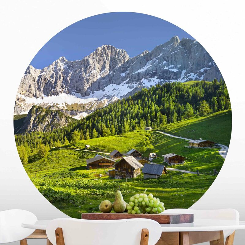 Papel pintado redondo autoadhesivo - Styria Alpine Meadow Dimensión LxA: 244cm x 244cm
Papel pintado redondo autoadhesivo - Styria Alpine Meadow Dimensión LxA: 244cm x 244cm