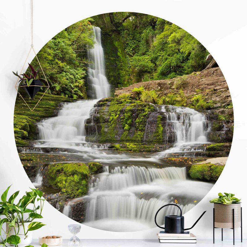 Papel pintado redondo autoadhesivo - Upper Mclean Falls In New Zealand Dimensión LxA: 244cm x 244cm
Papel pintado redondo autoadhesivo - Upper Mclean Falls In New Zealand Dimensión LxA: 244cm x 244cm