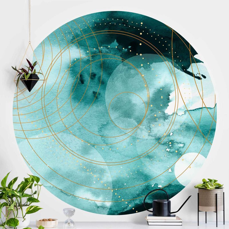 Papel pintado redondo autoadhesivo - Magic Golden Starry Sky Dimensión LxA: 75cm x 75cm
Papel pintado redondo autoadhesivo - Magic Golden Starry Sky Dimensión LxA: 75cm x 75cm