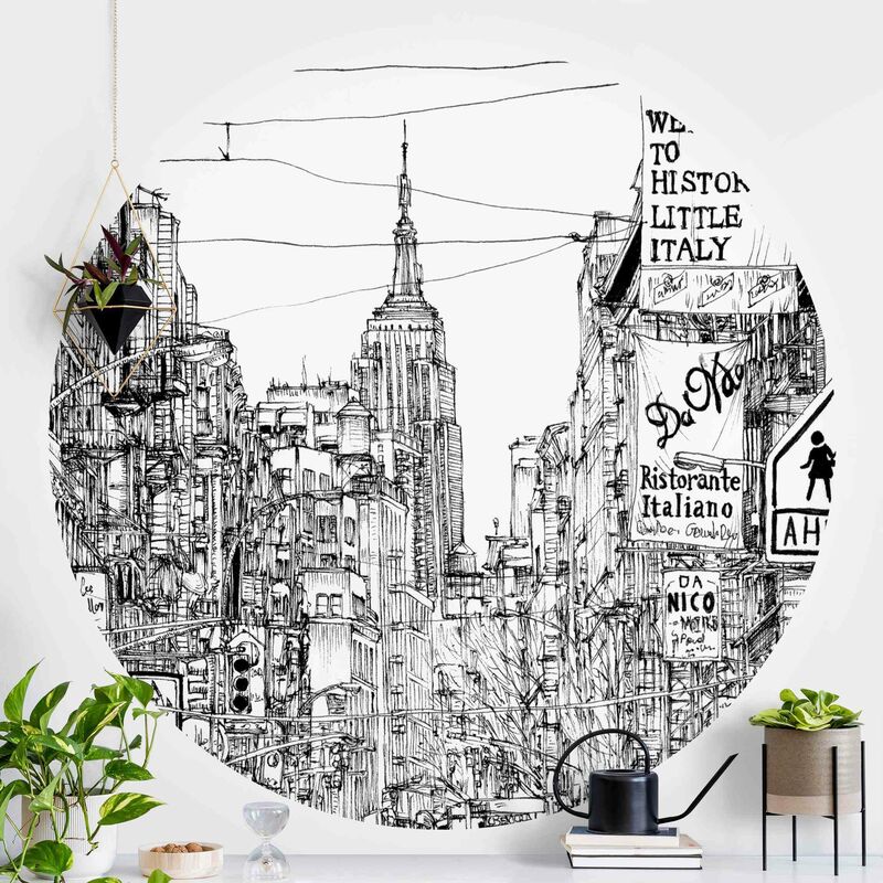 Papel pintado redondo autoadhesivo - City Study - Little Italy Dimensión LxA: 75cm x 75cm
Papel pintado redondo autoadhesivo - City Study - Little Italy Dimensión LxA: 75cm x 75cm