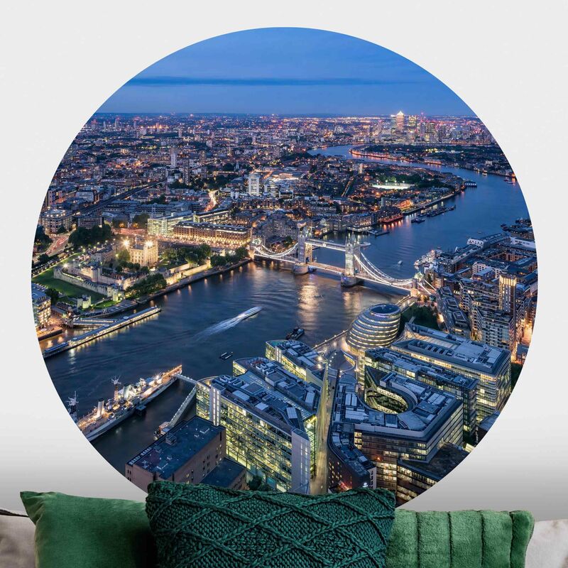 Papel pintado redondo autoadhesivo - London At Night Dimensión LxA: 122cm x 122cm
Papel pintado redondo autoadhesivo - London At Night Dimensión LxA: 122cm x 122cm